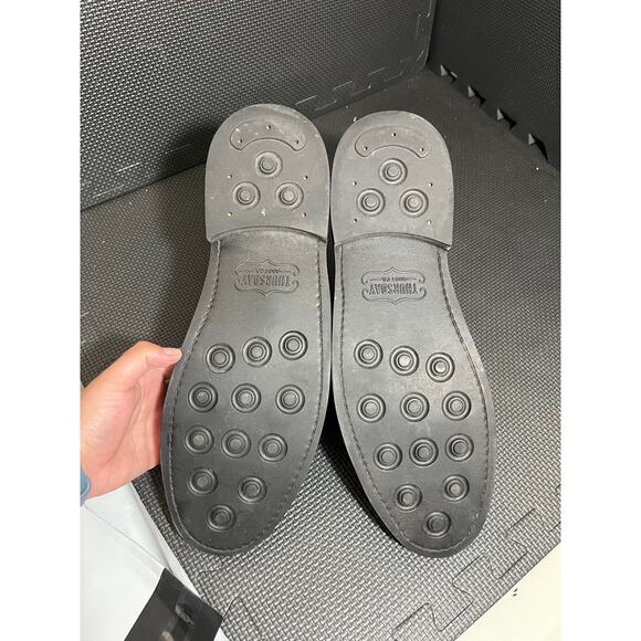 Thursday Boot Co. Everyday Black Leather Chukka Boots Handmade Men Size 12.5 - Picture 5 of 8